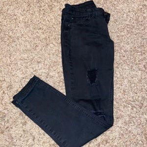 Black jeans from Charlotte Russe